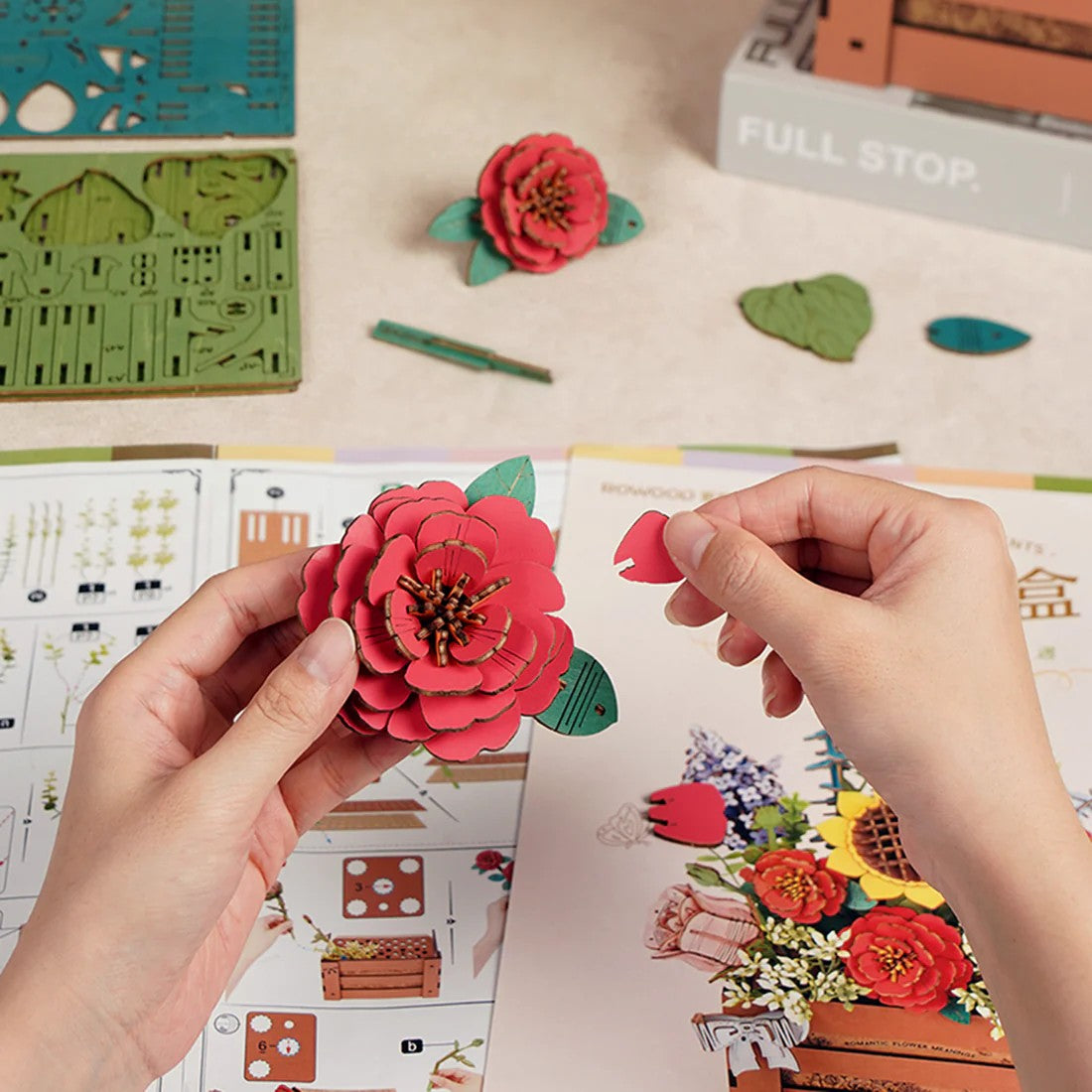 WOODEN BLOOM BOX MODEL KIT