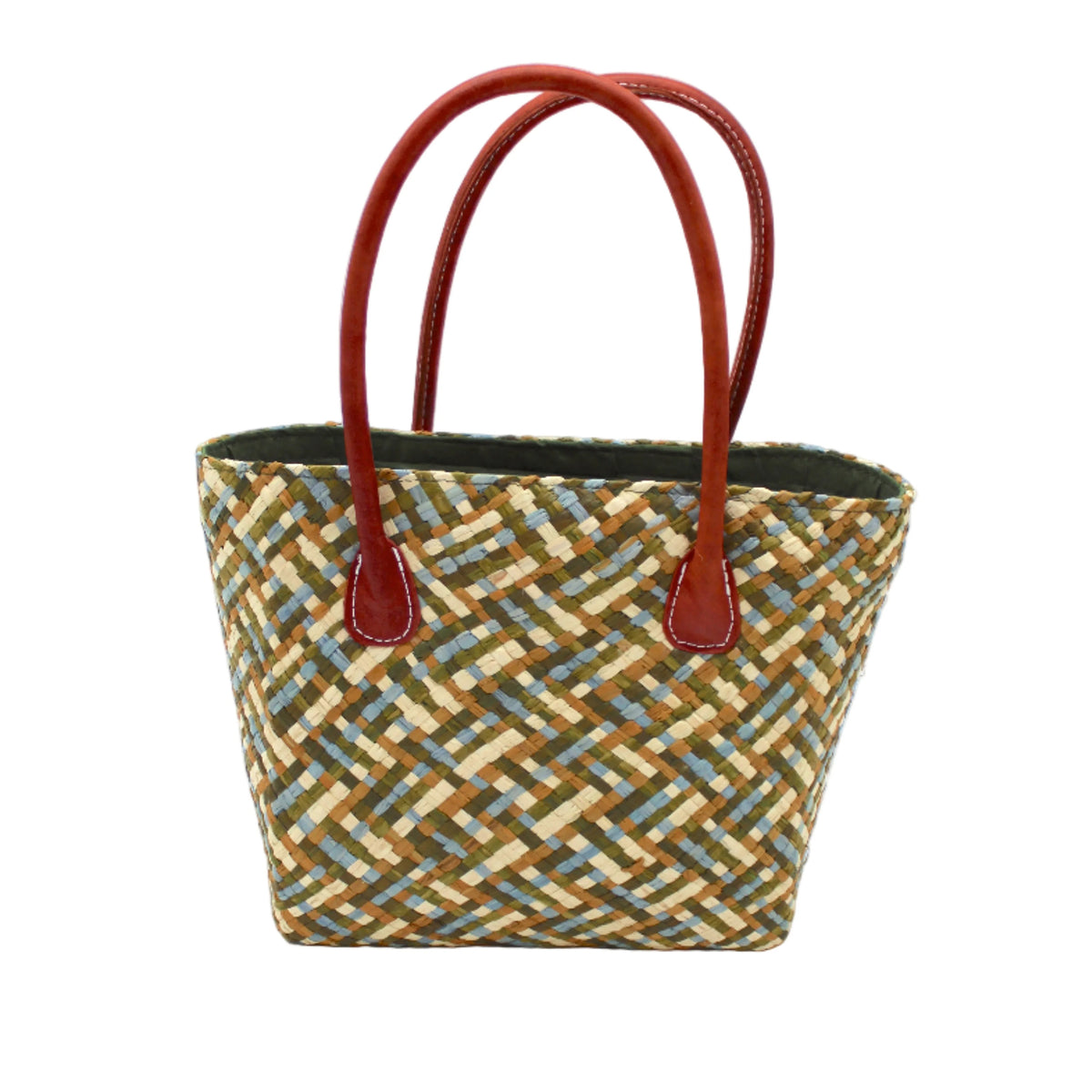PIANINA WOVEN STRAW BASKET BAG