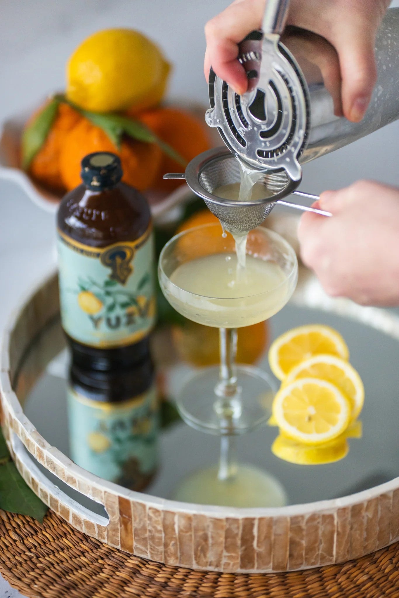 This refreshing syrup brings a burst of fresh citrus to your favorite soda water and liquors. Add a splash to just about any cocktail, whether you prefer vodka, gin, bourbon, or tequila. Or, for a non-alcoholic concoction, an ounce in sparkling water will add some sunshine to your afternoon beverage. 12 fl oz bottle. 