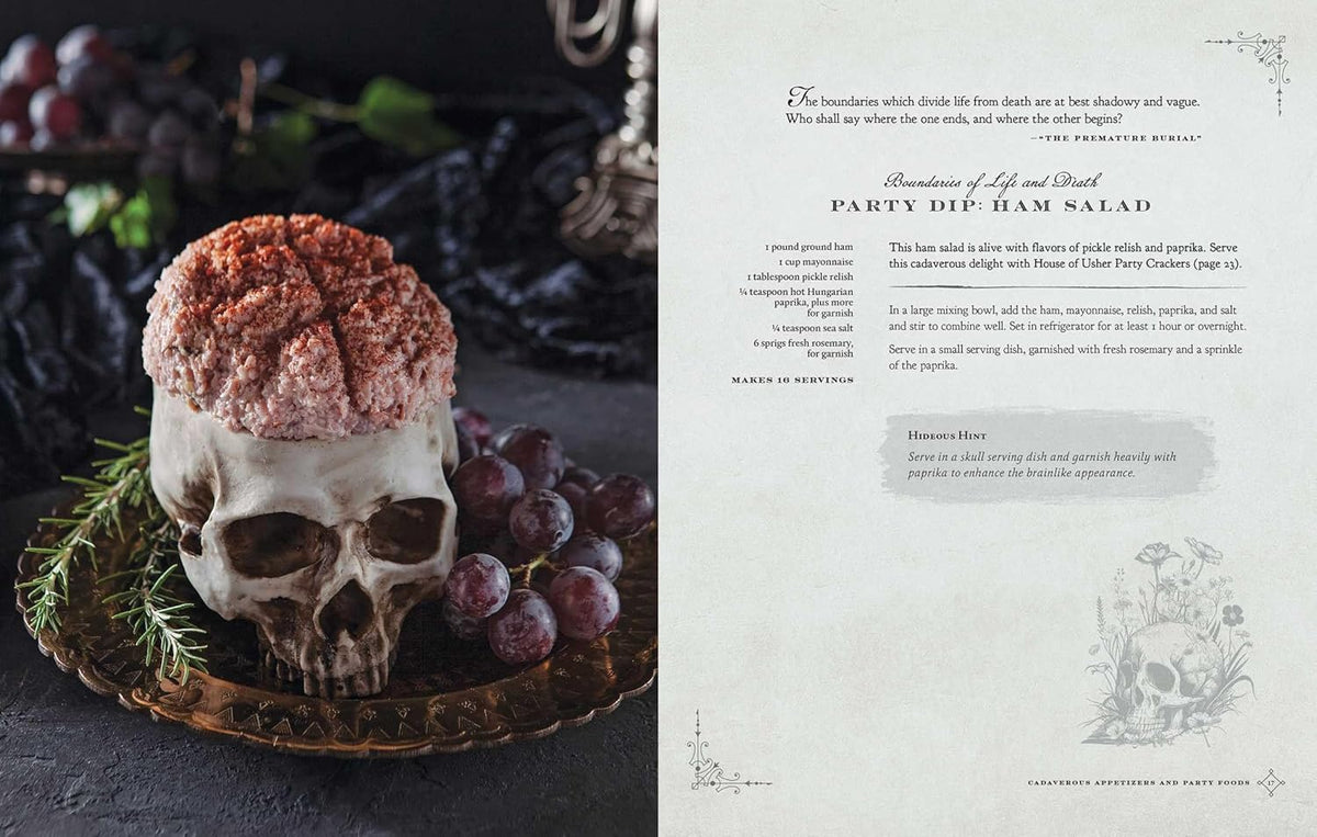 A RAVENOUS FEAST: SPELLBINDING RECIPES INSPIRED BY THE LITERARY WORKS OF EDGAR ALLAN POE
