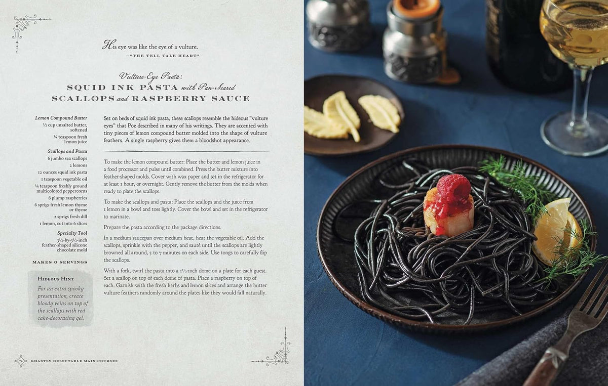 A RAVENOUS FEAST: SPELLBINDING RECIPES INSPIRED BY THE LITERARY WORKS OF EDGAR ALLAN POE