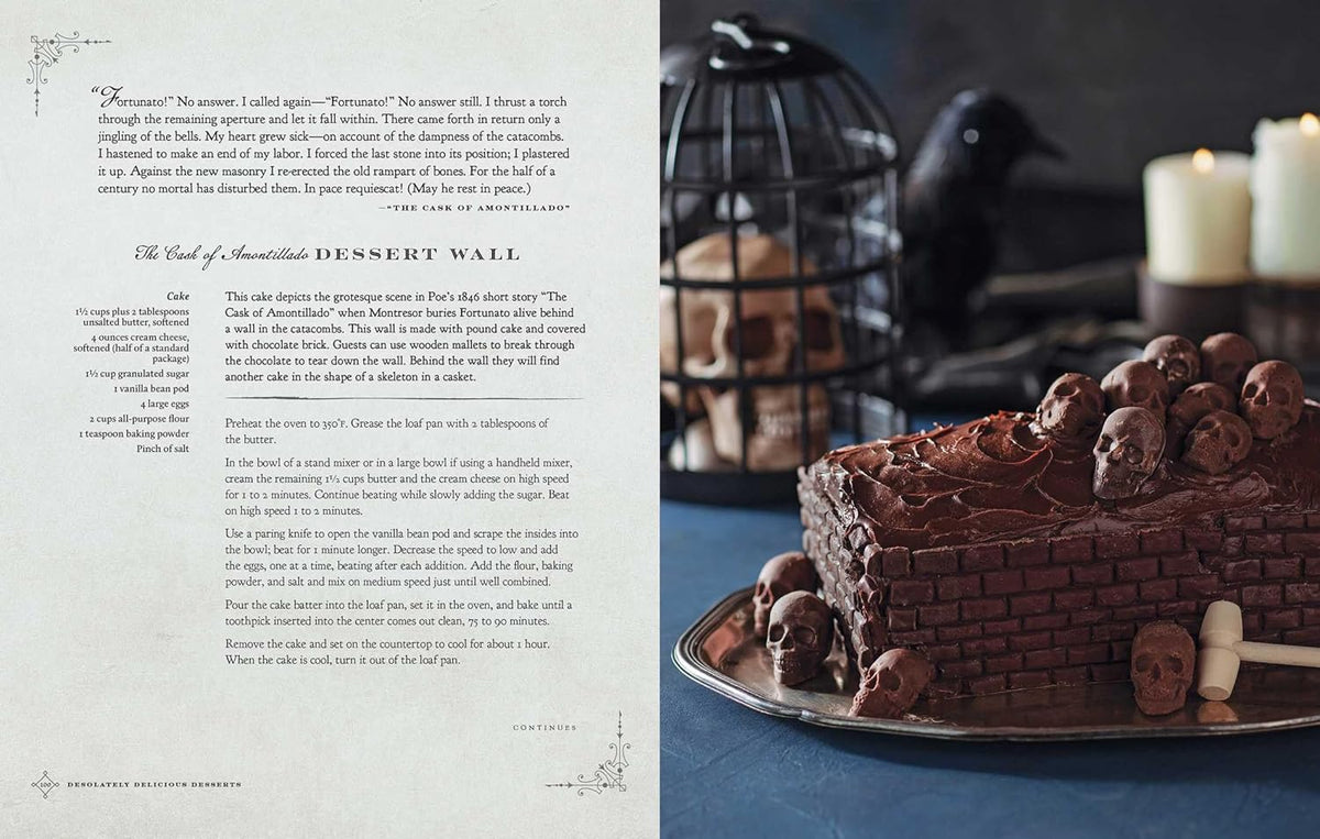 A RAVENOUS FEAST: SPELLBINDING RECIPES INSPIRED BY THE LITERARY WORKS OF EDGAR ALLAN POE