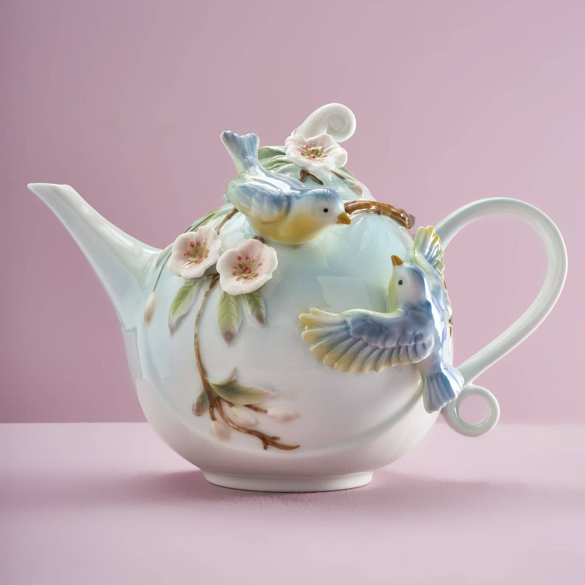 BIRDS AND BLOSSOMS TEA SET