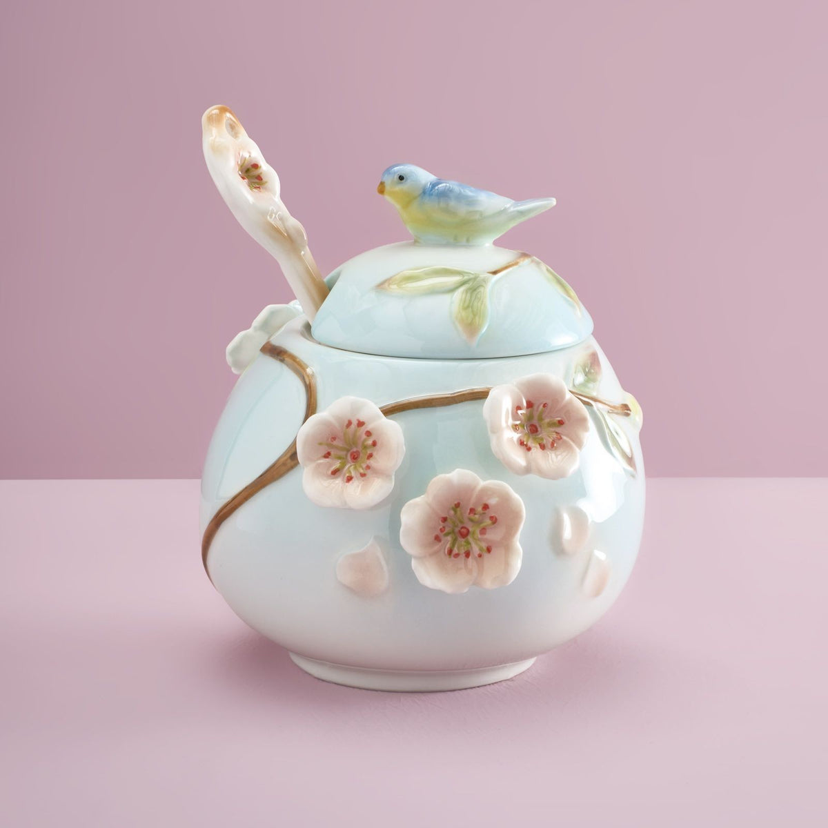 BIRDS AND BLOSSOMS TEA SET