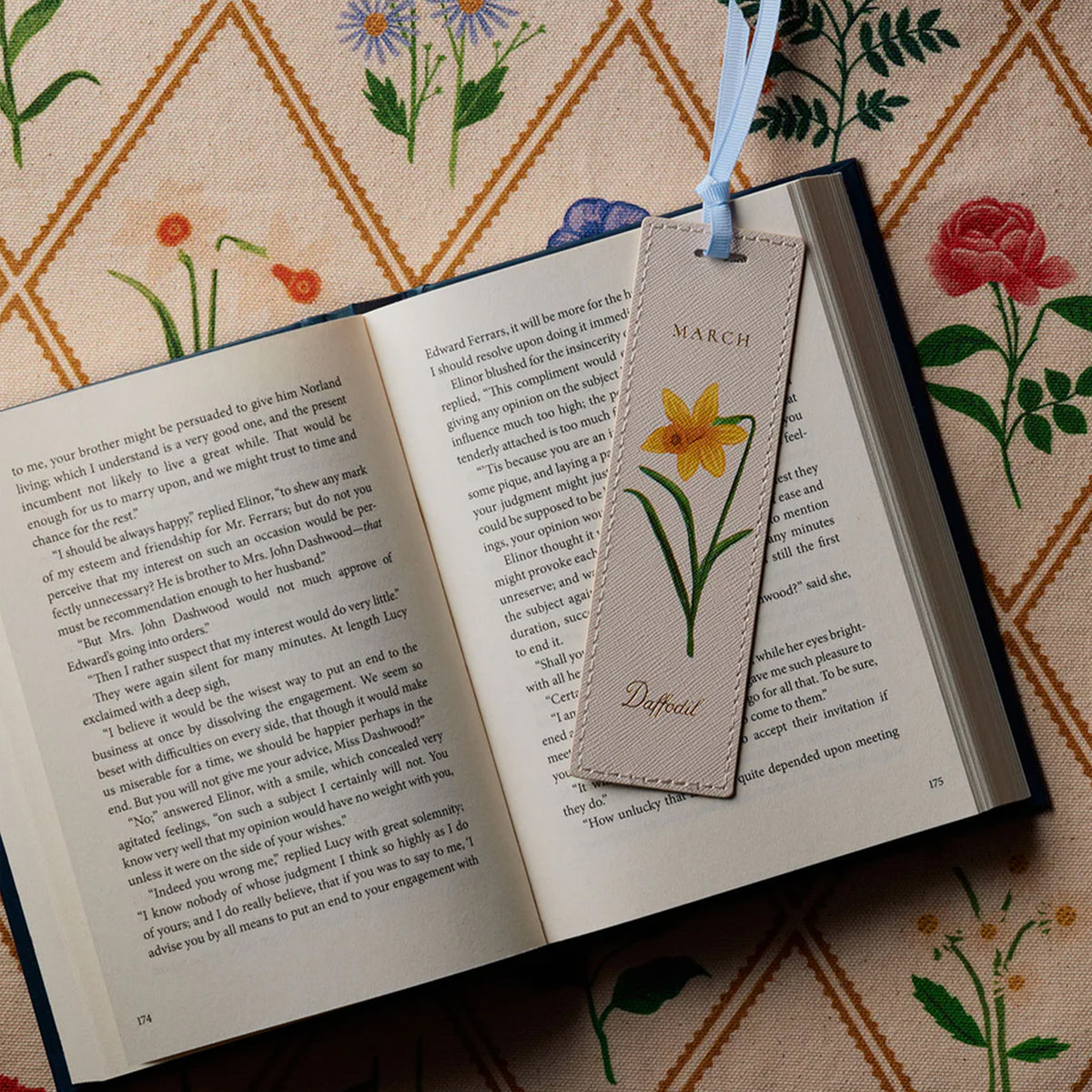 BIRTH MONTH FLOWER BOOKMARK