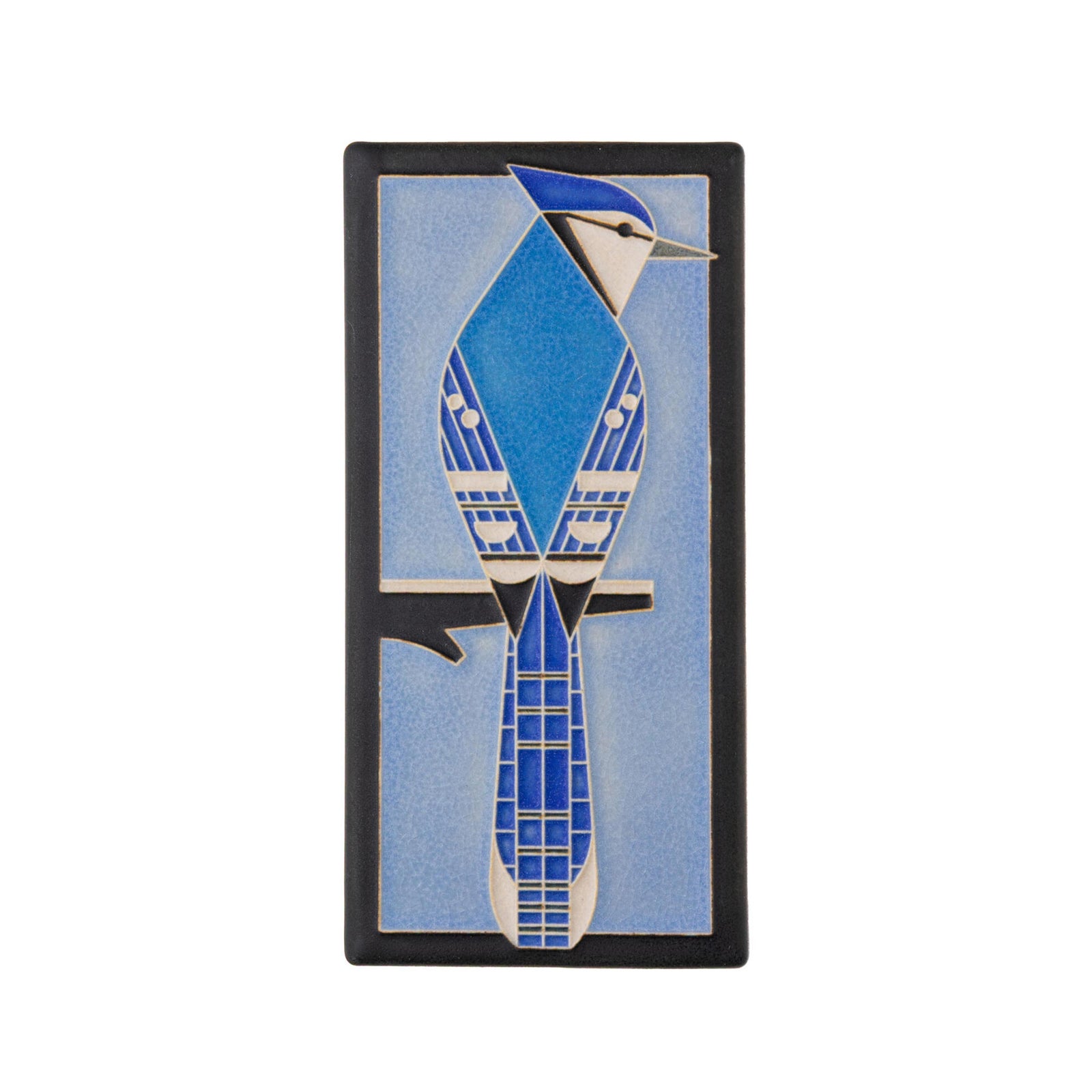 Mid-century modern meets Motawi mastery in these tiles based on the work of celebrated wildlife artist Charley Harper (1922-2007), a self-described "minimal realist."