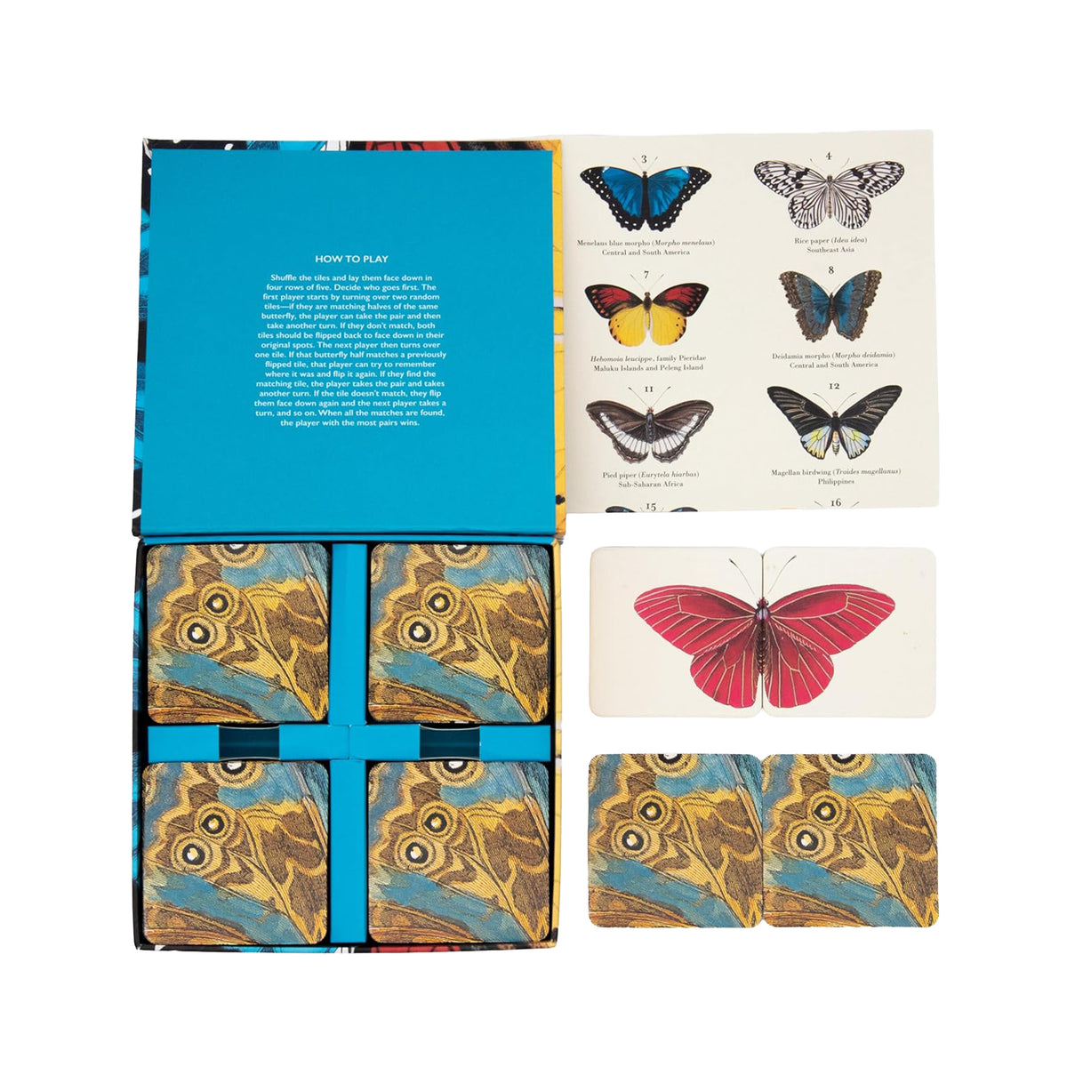 BRILLIANT BUTTERFLIES MATCHING GAME