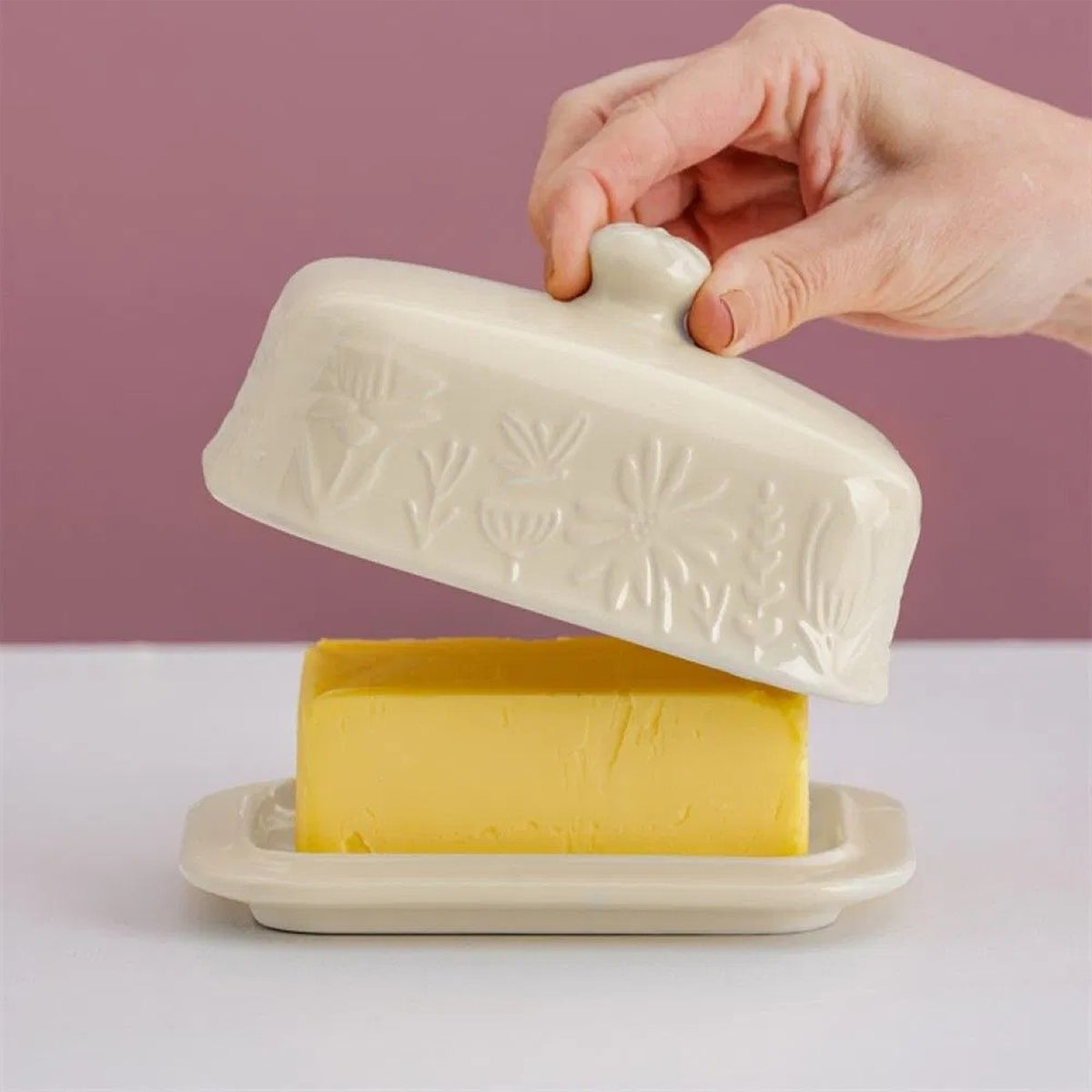 IN THE MEADOW BUTTER DISH
