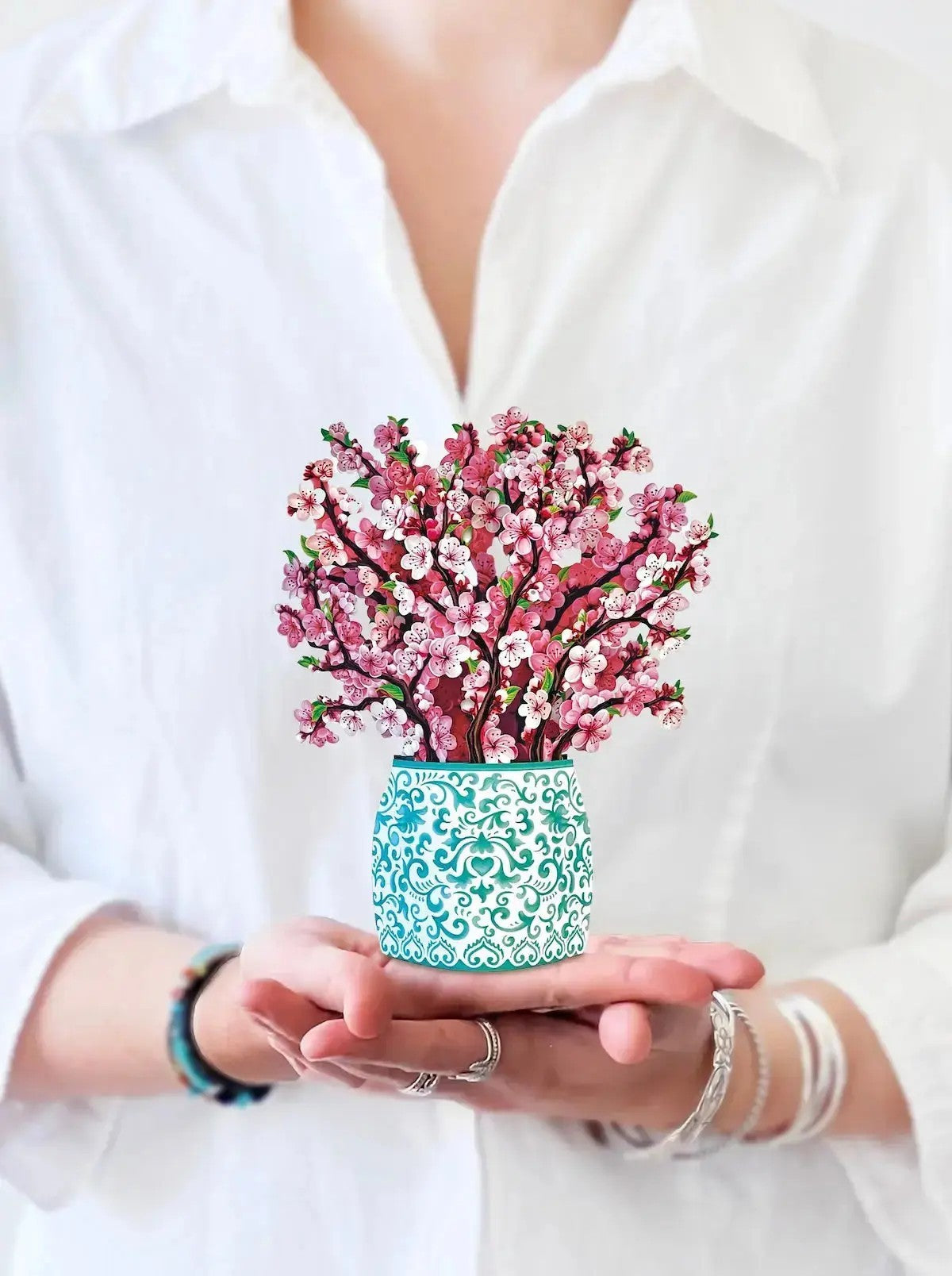 MINI POP-UP BOUQUET - CHERRY BLOSSOMS