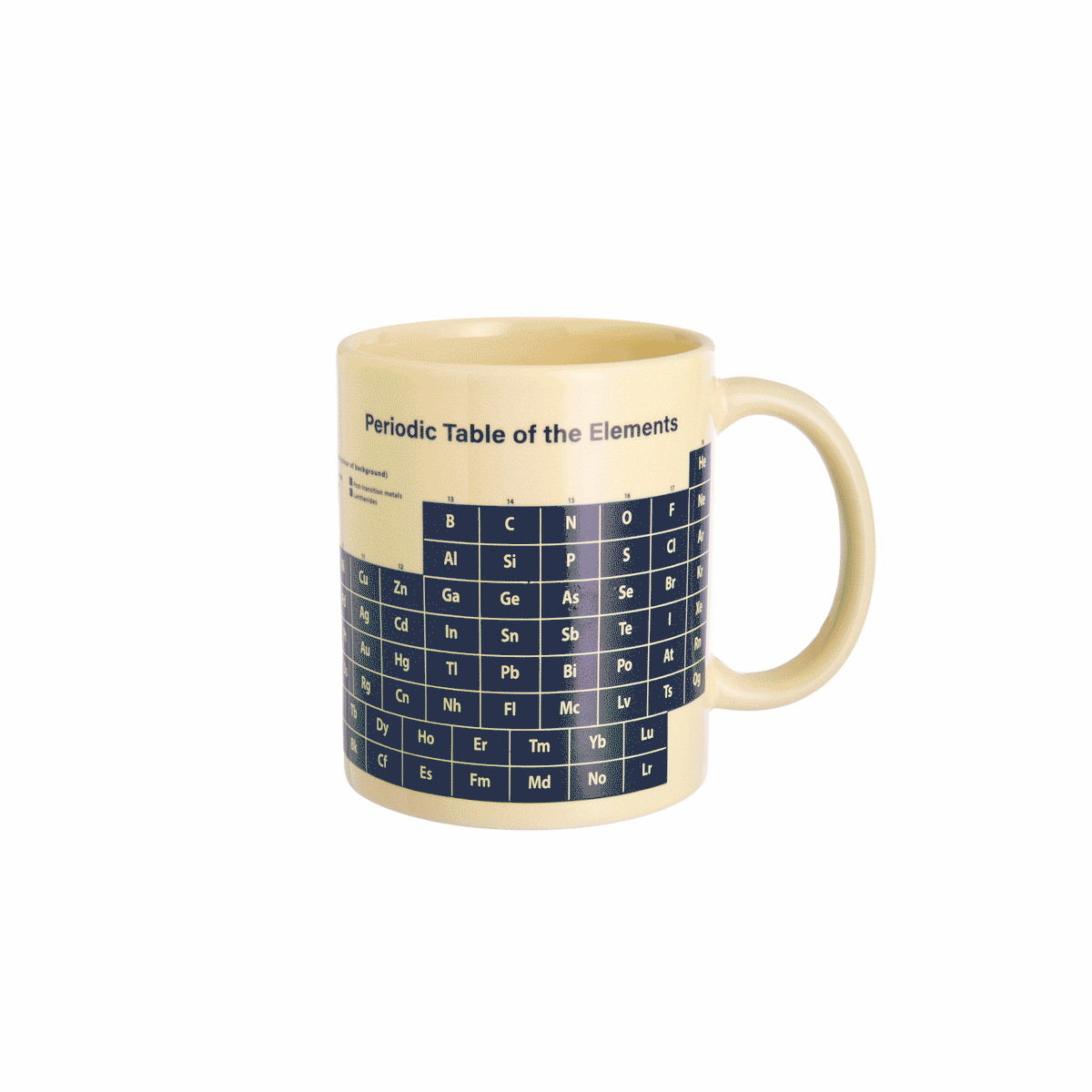 PERIODIC TABLE HEAT REVEAL MUG