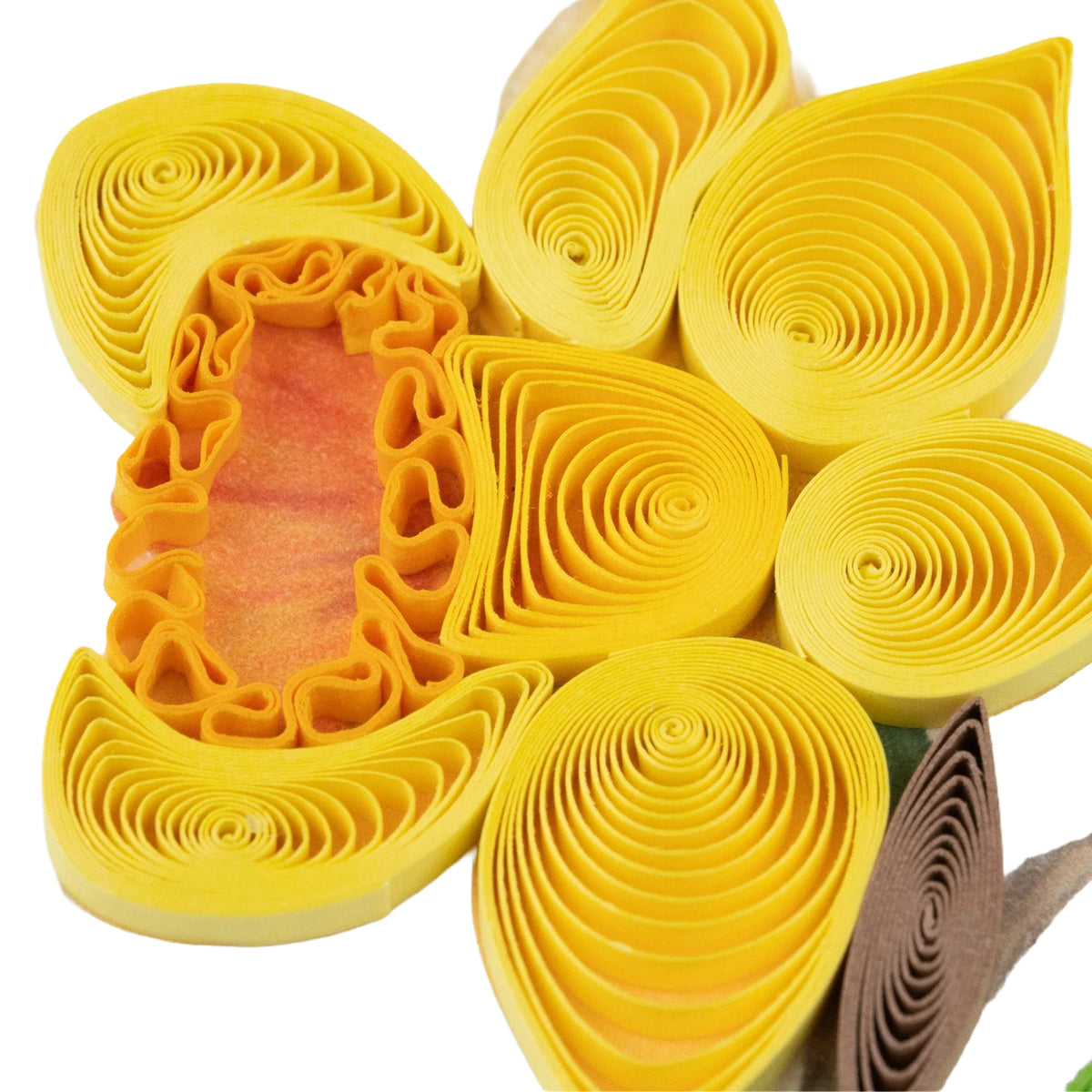 QUILLED DAFFODILS CARD