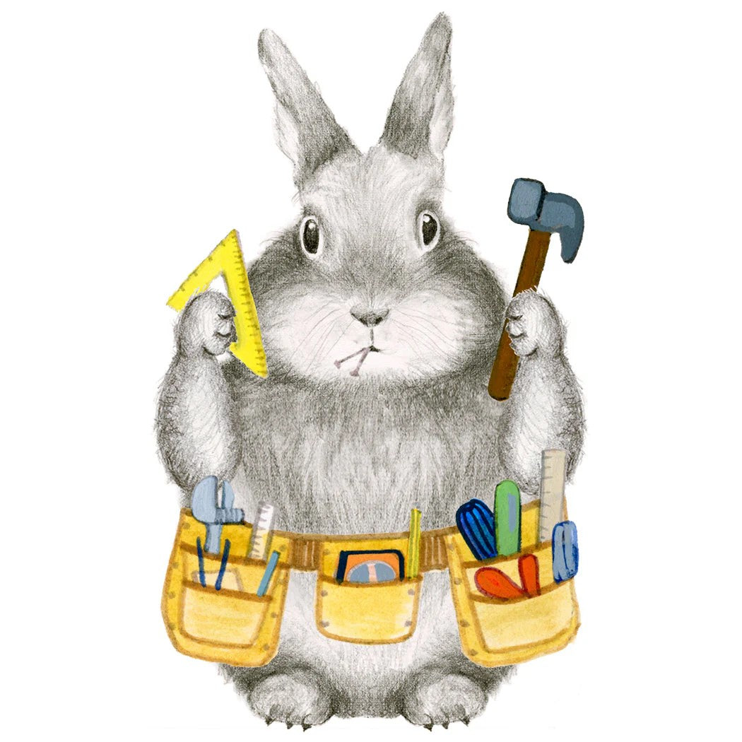 Dad’s always ready to help, whether you need a hammer or a shoulder! This delightful card will show him that your love is beyond measure. Greeting card with envelope Dimensions: 4" x 5.5" Blank inside for your own message