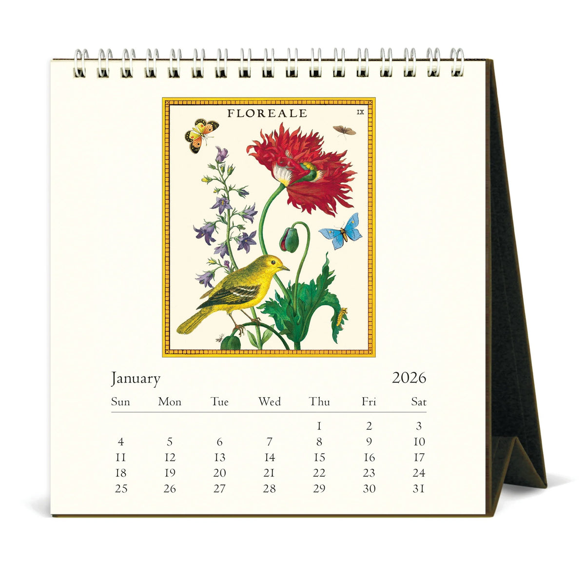 FLOREALE 2026 DESK CALENDAR