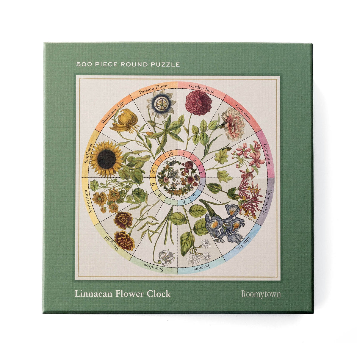 FLOWER CLOCK PUZZLE