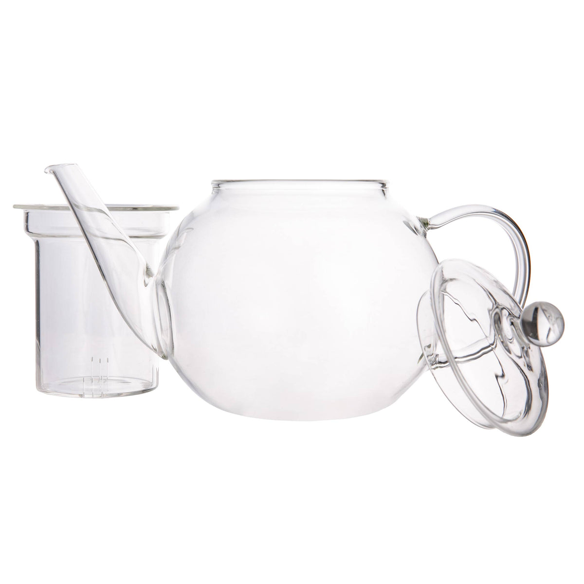 GLASS TEAPOT WITH INFUSER