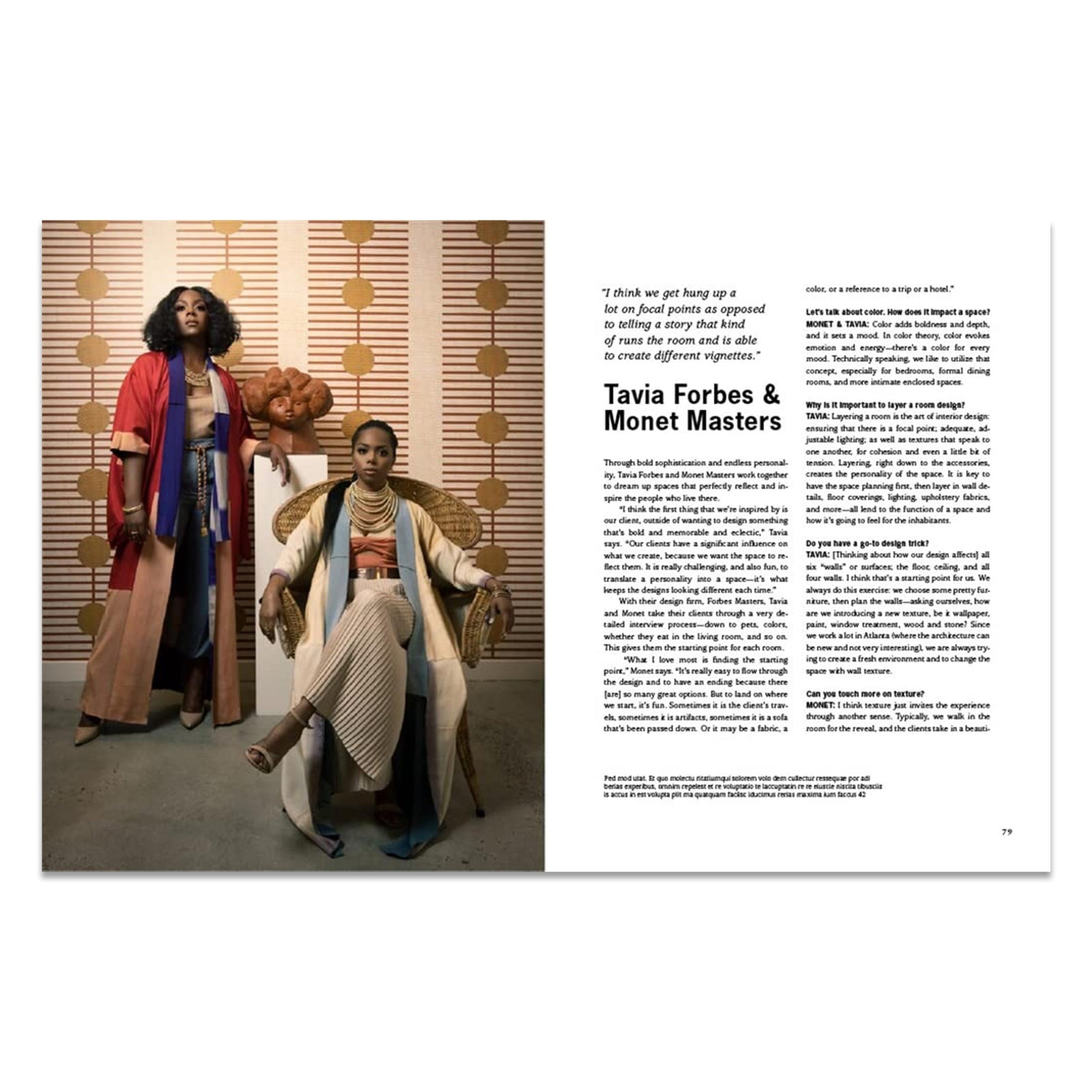 Book cover of 'Iconic Home' with colorful text on a black background