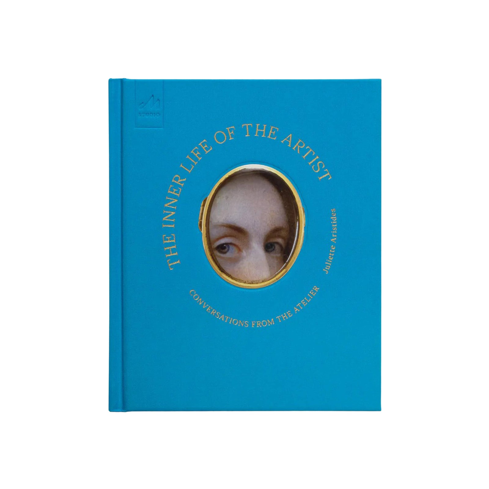 Blue book titled 'The Inner Life of the Artist' with a circular portrait on the cover.