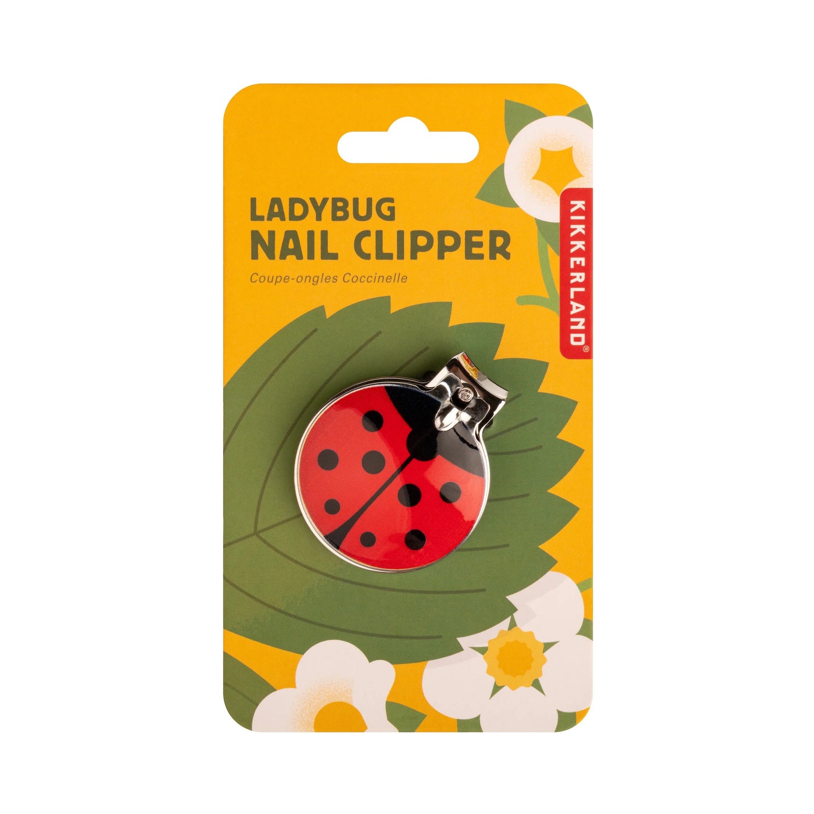This cute clipper, made of durable carbon steel, offers precise cuts and includes a nail file for finishing touches. Perfect for both kids and adults!
