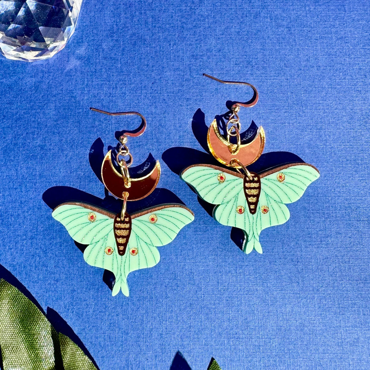 LUNAR MOTH EARRINGS
