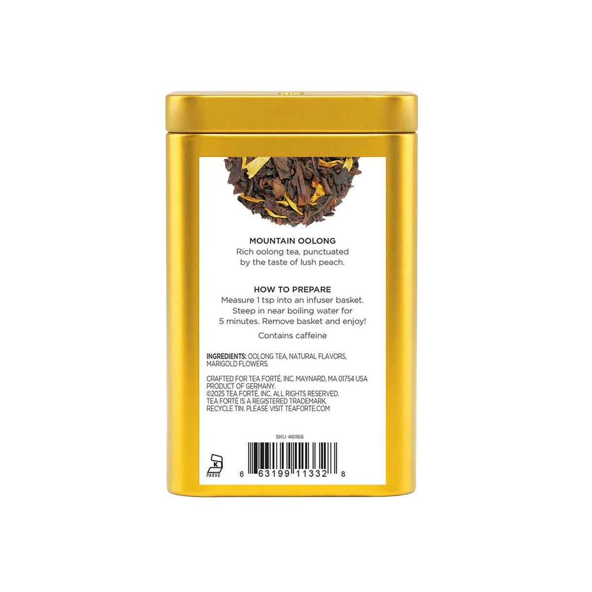 MOUNTAIN OOLONG LOOSE LEAF TEA