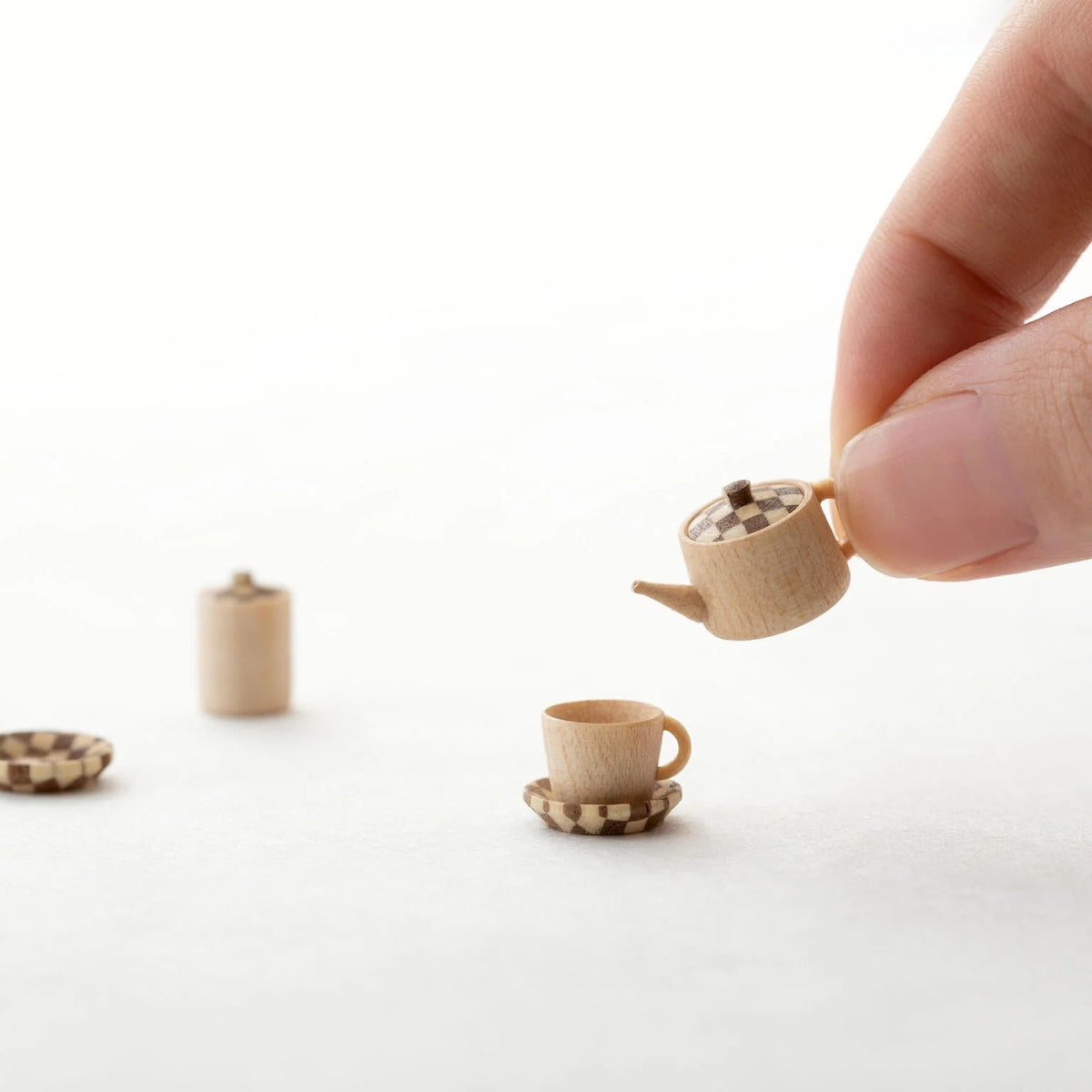 HANDMADE MINIATURE TEA SET