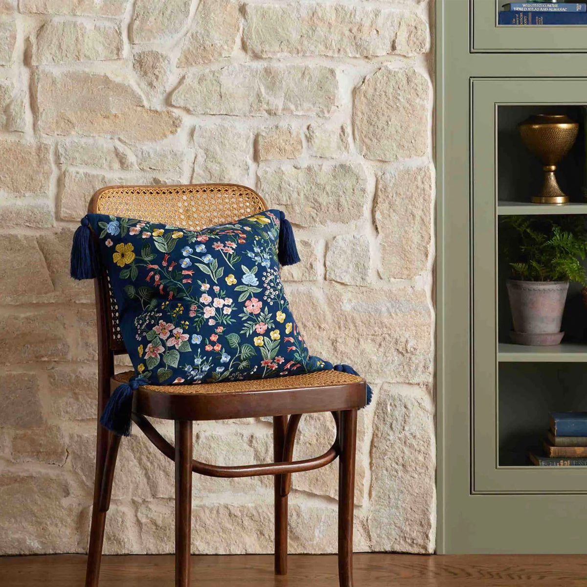MAYFAIR EMBROIDERED PILLOW