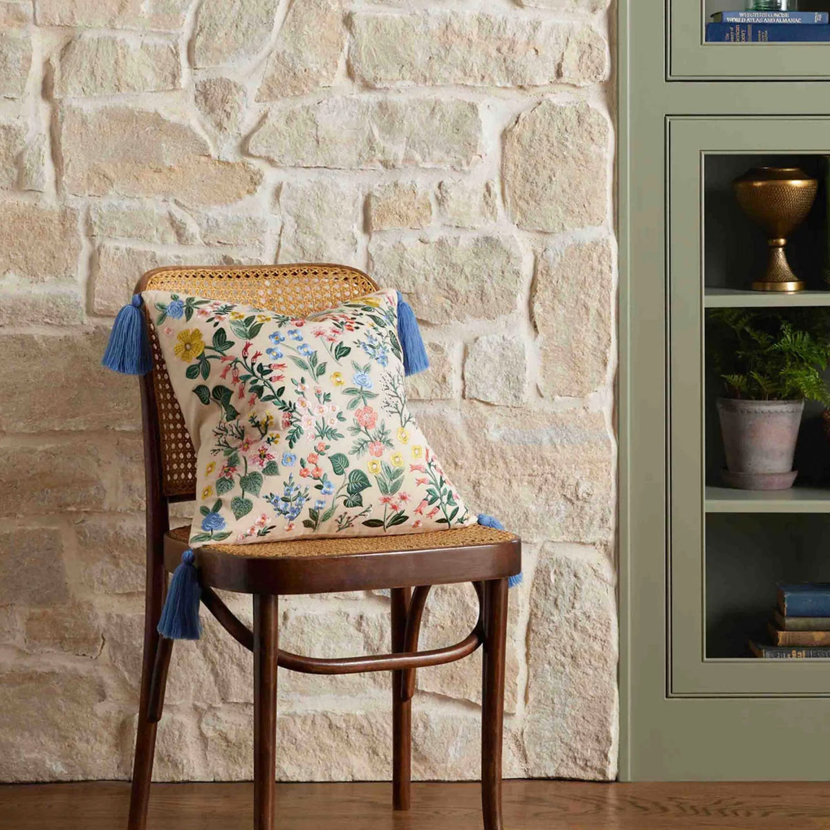 MAYFAIR EMBROIDERED PILLOW