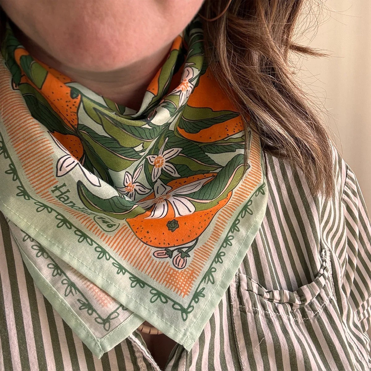 ORANGE BLOSSOM BANDANA