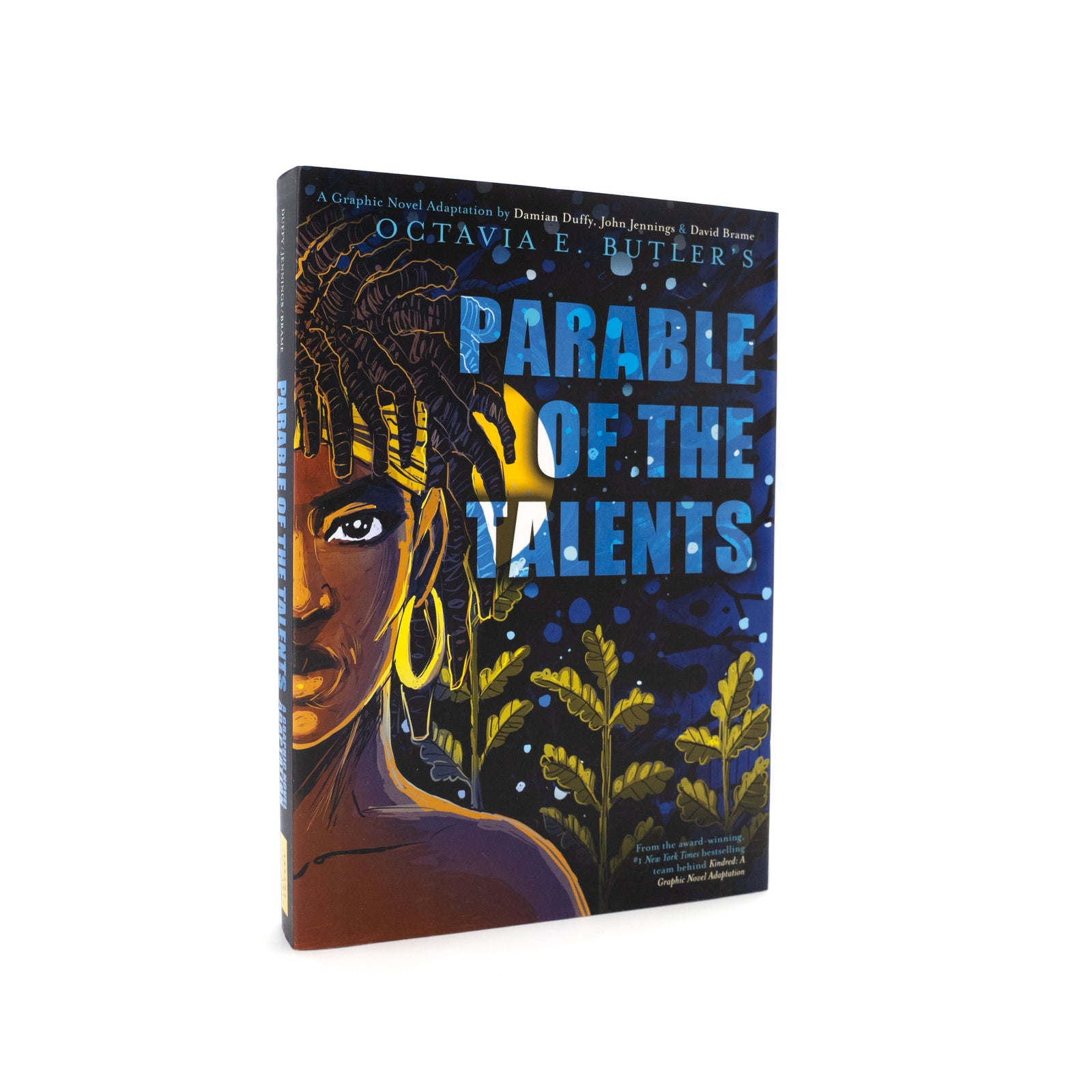 This gripping graphic novel adaptation of Octavia E. Butler’s groundbreaking dystopian novel stands beside the acclaimed previous graphic novel adaptations, Kindred, a #1 New York Times bestseller, and Parable of the Sower, winner of the Hugo Award Set against a background of a war-torn continent under the control of a Christian fundamentalist fascist state, Parable of the Talents is a modern masterpiece that resonates powerfully. 