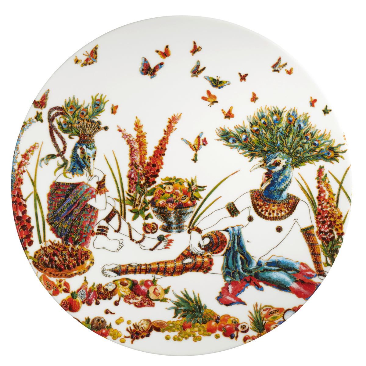RAQIB SHAW LIMOGES PORCELAIN PLATES