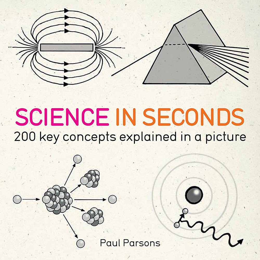 Simple and accessible, Science in Seconds is a visually led introduction to 200 key scientific ideas. Each concept is readily absorbed through an easy-to-understand picture and a concise explanation.