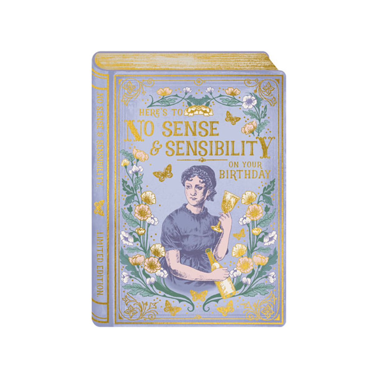 JANE AUSTEN SENSE AND SENSIBILITY BIRTHDAY CARD