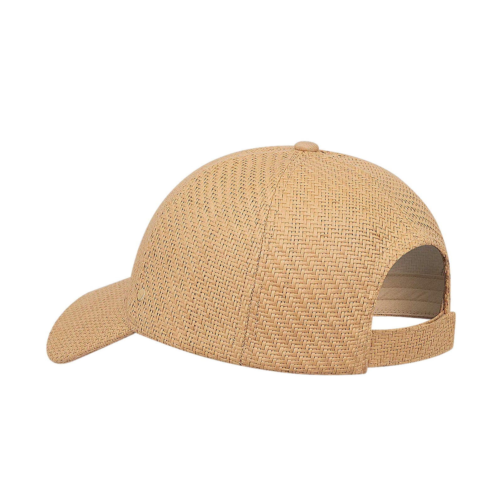 The iconic straw hat just got a stylish upgrade! Designed for both fashion and comfort, this adjustable cap features a classic 6-panel round crown and a convenient Velcro back adjuster, making it easy to achieve a perfect fit. Crafted with a comfortable cotton sweatband and finished with taped crown seams, this cap is the ideal accessory to complement any outfit. 