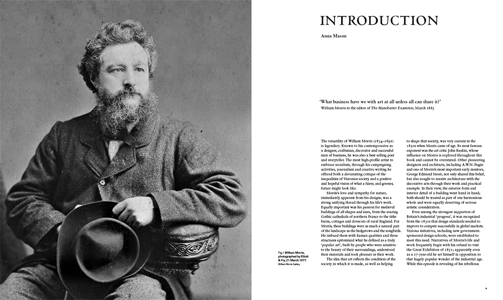 Marking the 125th anniversary of William Morris’s death, this is the most wide-ranging illustrated book about Morris ever published. William Morris’s interests were wide-ranging: he was a poet, writer, political and social activist, conservationist, and businessman, as well as a designer and manufacturer. Hardcover