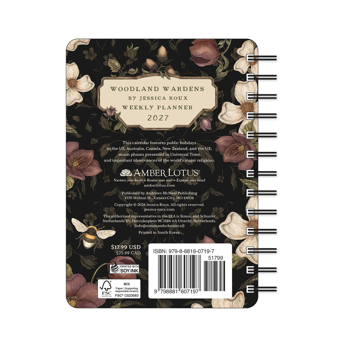 WOODLAND WARDENS WEEKLY PLANNER 2027
