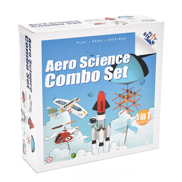 Explore five different flight experiments in one inexpensively priced kit. Inside, you'll find five individually packaged activities, each with its own full-color, illustrated instruction booklet and supplies. Follow the step-by-step instructions to build the flying toy or structure, then try it out! Grade 3,-7 .