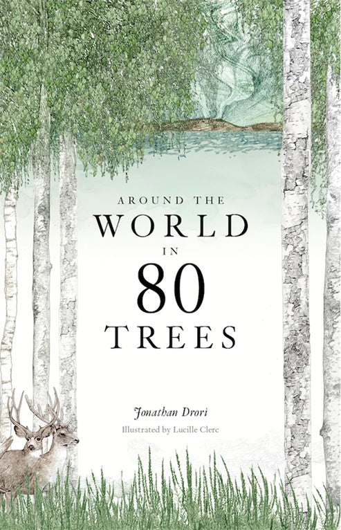 Bestselling author and environmentalist Jonathan Drori follows in the footsteps of Phileas Fogg as he tells the stories of 80 magnificent trees from all over the globe. The author uses plant science to illuminate how trees play a role in every part of human life, from the romantic to the regrettable. Hardcover.