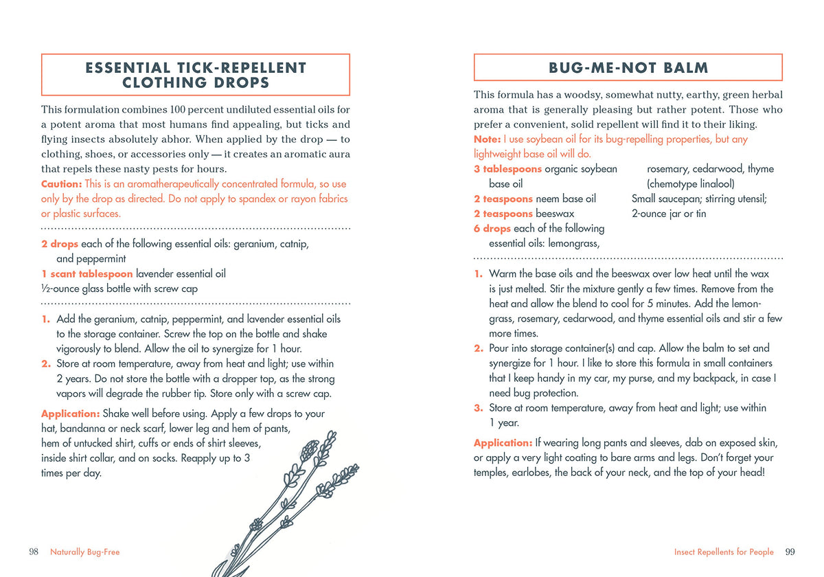 NATURALLY BUG FREE - 75 NONTOXIC RECIPES