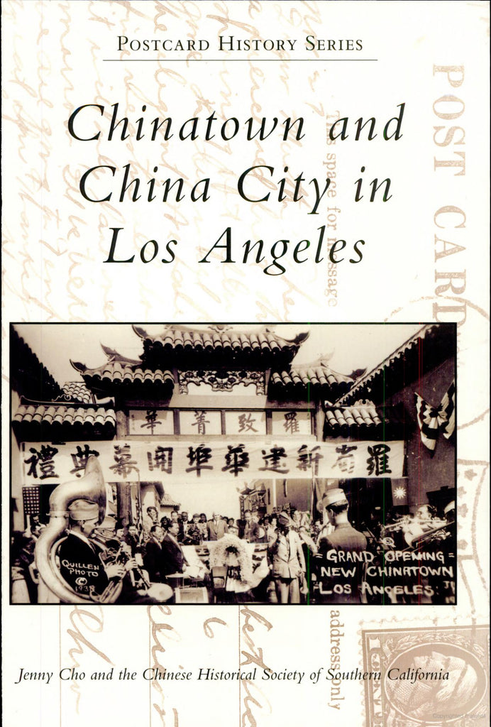 Both New Chinatown and another enclave called China City opened in 1938, but China City ultimately closed down after a series of fires. This wonderful local history book contains photographs from the Chinese Historical Society of Southern California, and other local archives. 127 pages Paperback.