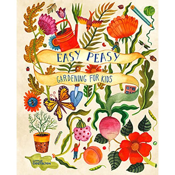 Easy Peasy Gardening for Kids is an introduction to easy gardening so you can grow everywhere and anywhere. Gardening can be a lot of fun for kids! This book is packed full of inspiring and simple activities for every young gardener, whether you have a backyard, a balcony, or a windowsill. Hardcover 5 - 14 years.