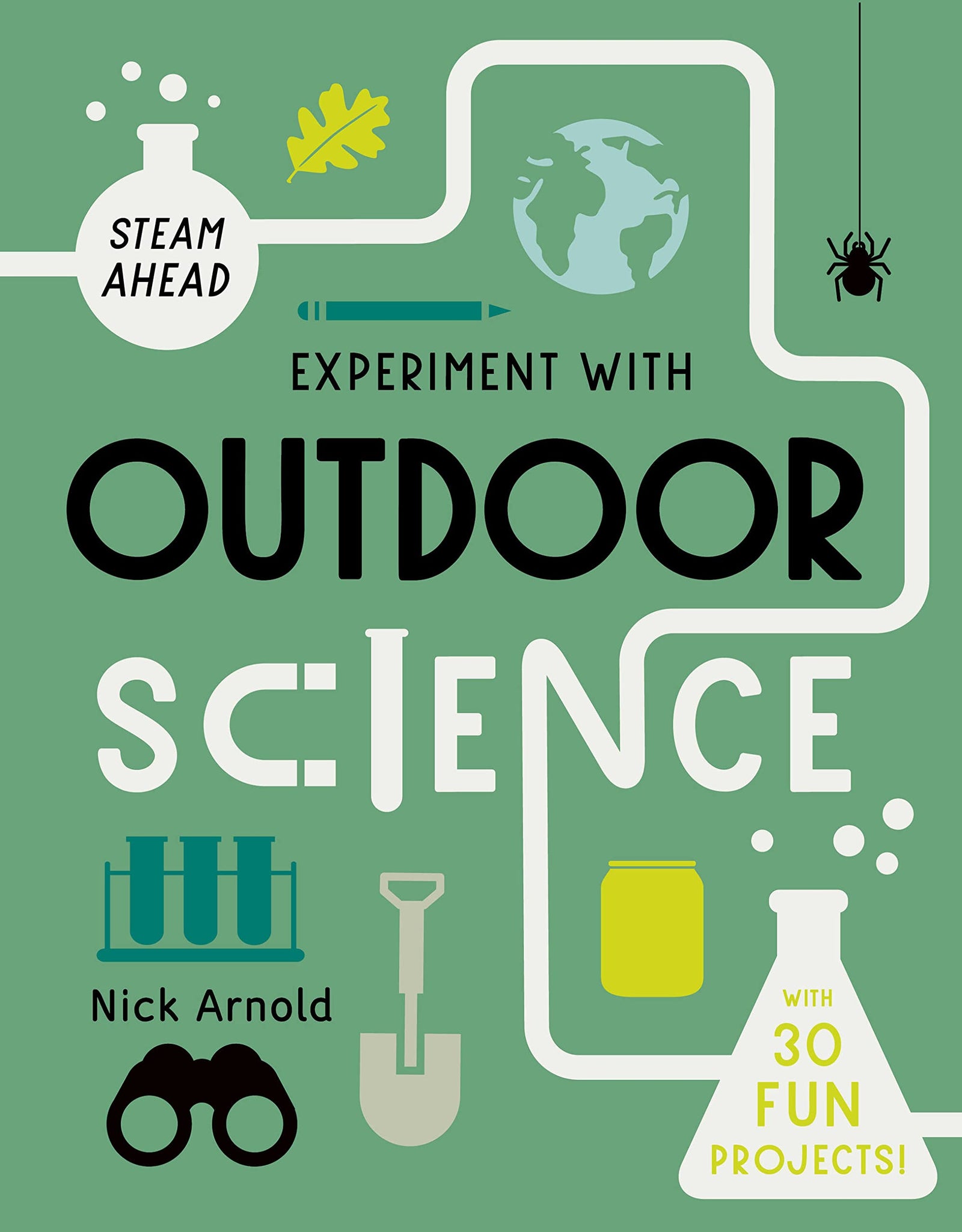Science isn’t limited to the classroom—it can be found out in the garden! This photographic book of experiments and projects covers chemical reactions, states of matter, microbiology, and much more—all with materials and equipment that can be found at home. 8-10 years. 80 pages. Hardcover.