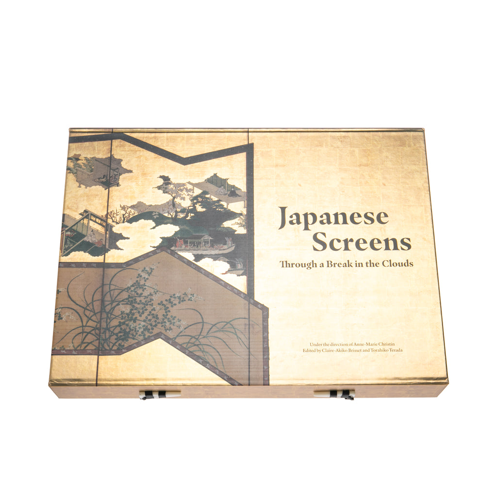 A lavishly illustrated history of Japanese screens―limited to 3,000 numbered copies. Japanese screens are unique for being beautiful artworks as well as portable furnishings. Bound in the Japanese style and housed in a clamshell box, this volume also comes with a frameable reproduction of an exceptional screen. 