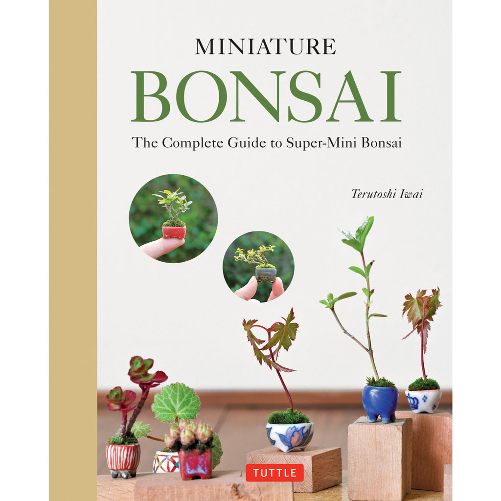 This step-by-step bonsai book shows you how to craft super mini bonsai--the smallest form of bonsai! Miniature Bonsai reveals the Japanese art of super-mini bonsai gardening. Mini bonsai is affordable, straightforward to learn and kind to your busy schedule. 80 pages Hardcover.