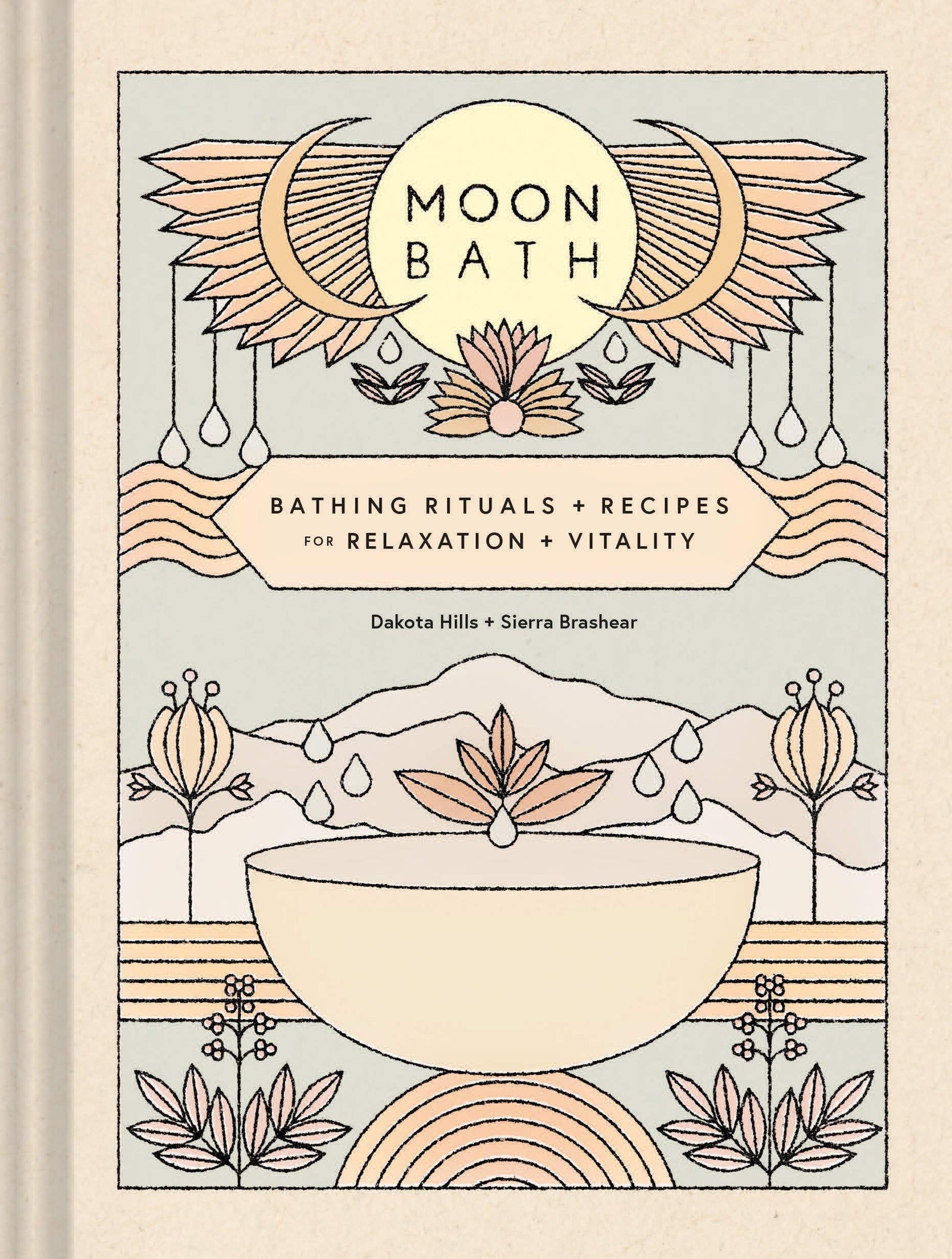 Moon Bath is a luxurious guide that invites readers to immerse themselves in the healing powers of nature. This transformative book features 16 bath and shower rituals aligned with the lunar cycles and the natural rhythms of the cosmos. Filled with lush, nature-inspired photography.