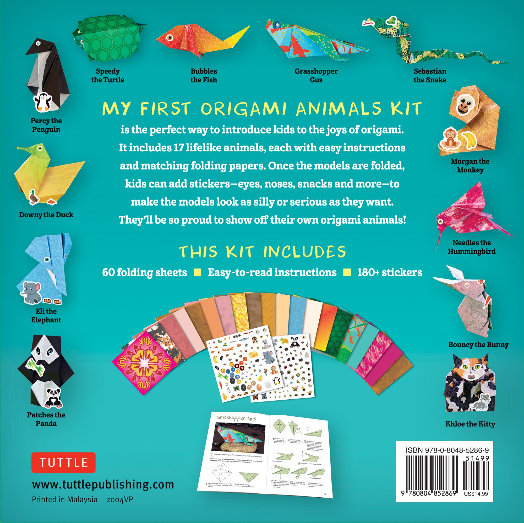 MY FIRST ORIGAMI ANIMALS - KIT – The Huntington Store