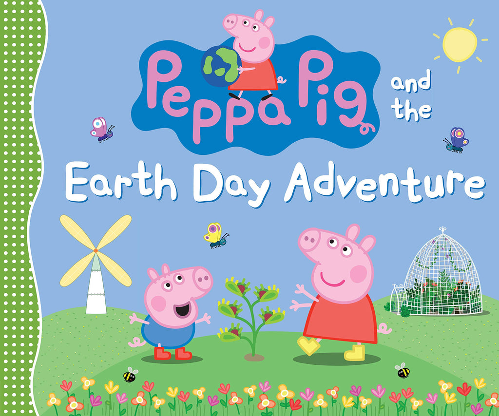 Recycling, a visit to the Botanical Gardens, and a ride in an electric car—it’s all part of Peppa and George’s Earth Day celebration! It’s Earth Day, and Peppa and her family are celebrating with a visit to the Botanical Gardens. At the gardens, everyone enjoys seeing and learning about the many plants. Age: 3-5 yrs.
