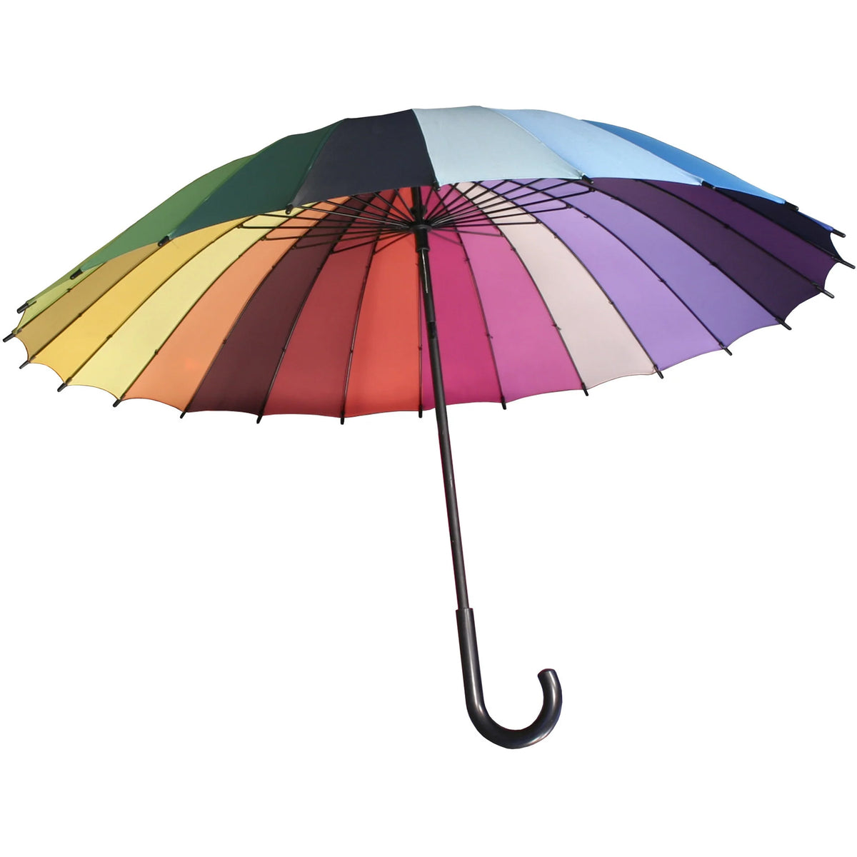 COLOR SPECTRUM RAINBOW UMBRELLA