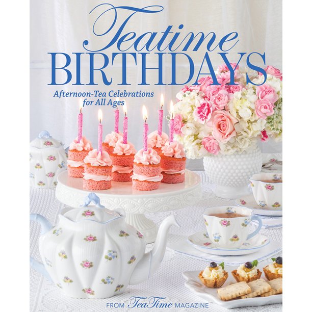 Celebrating a birthday is a momentous occasion. And what better way to commemorate it than with a tea party? This inspiring collection of 10 afternoon-tea menus includes table settings and recipes idyllic for a range of afternoon tea themes An absolutely gorgeous book. 135 pages Hardcover.