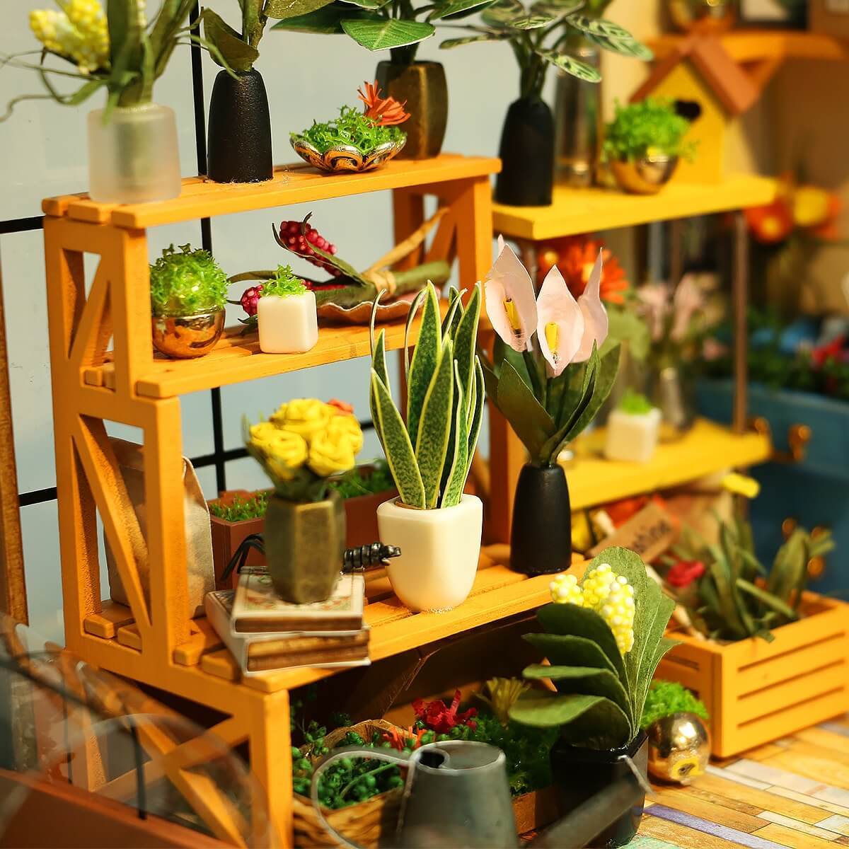 DIY Miniature Model Kit | Flowery Sweets & Teas